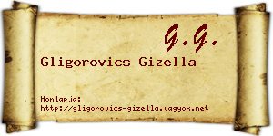 Gligorovics Gizella névjegykártya